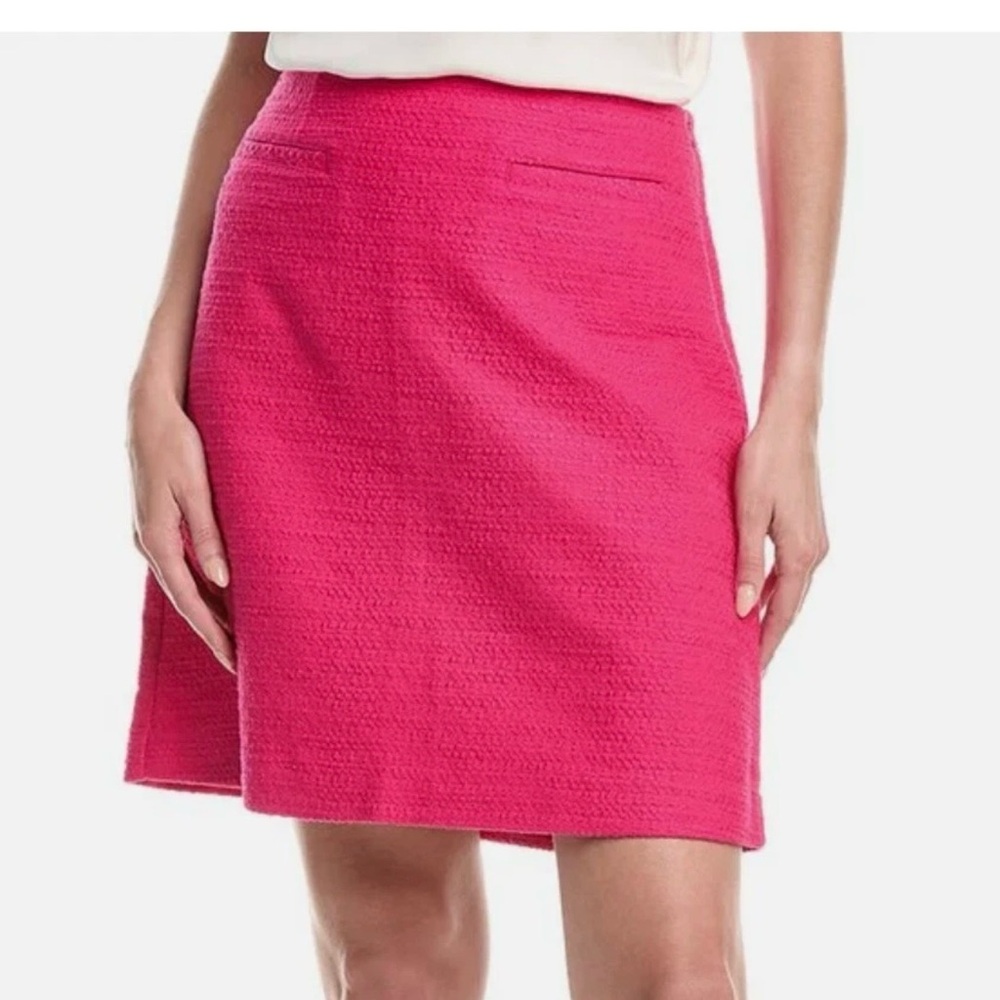 CAbi BALLROOM SKIRT Vibrant FUSHIA Pink A-Line Skirt #6646 NEW IN bag Sz8